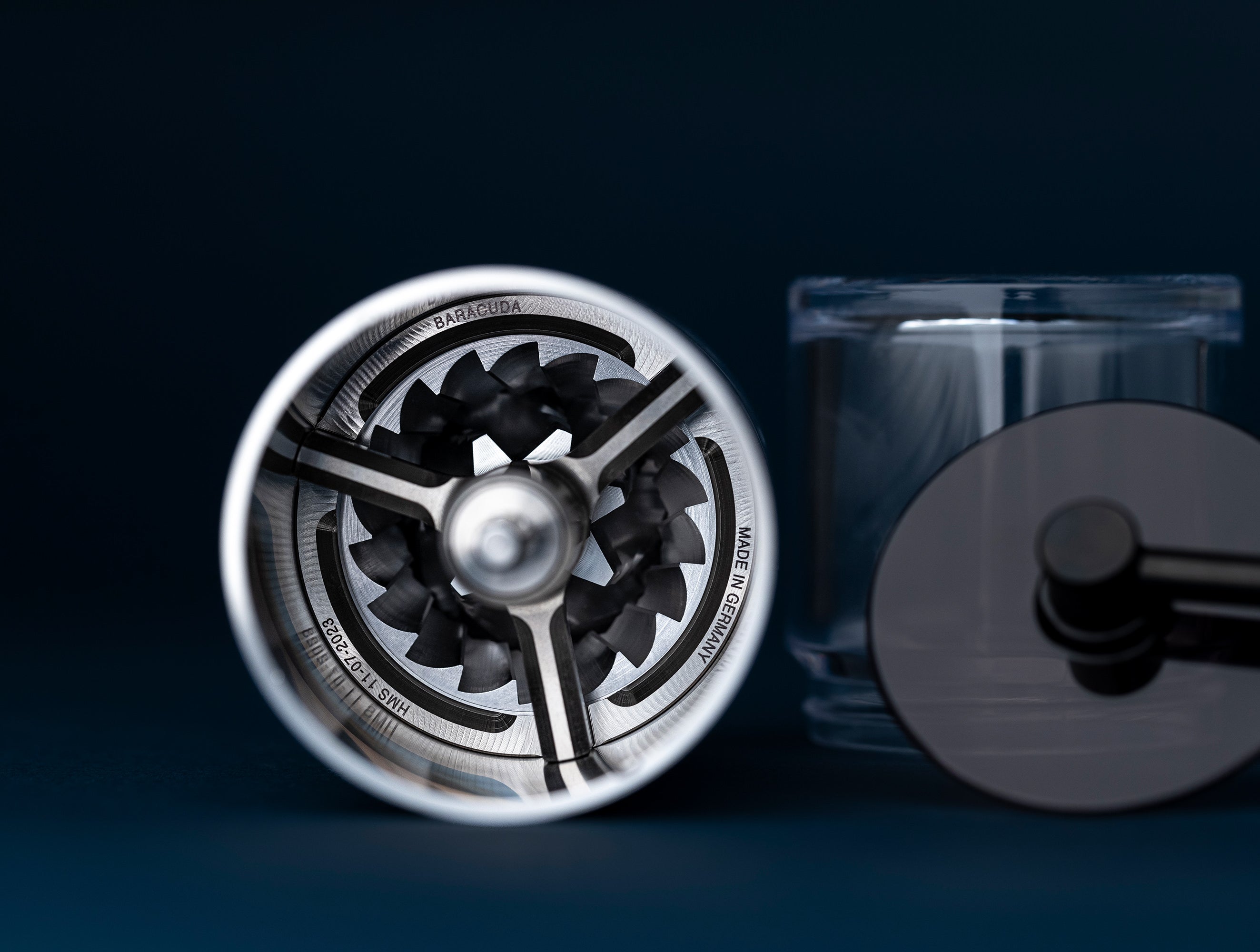 C60 Baracuda Brushed Steel