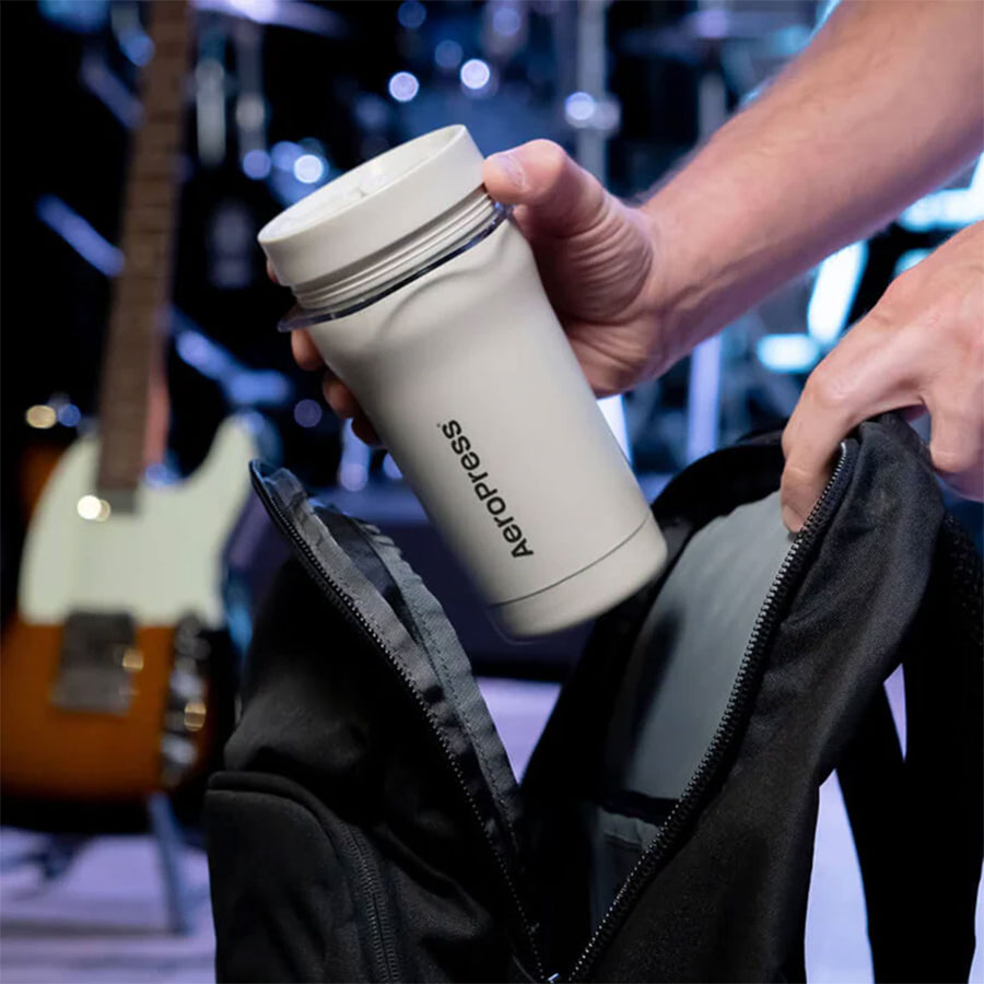 AeroPress Go Plus Travel Sytem - Cream