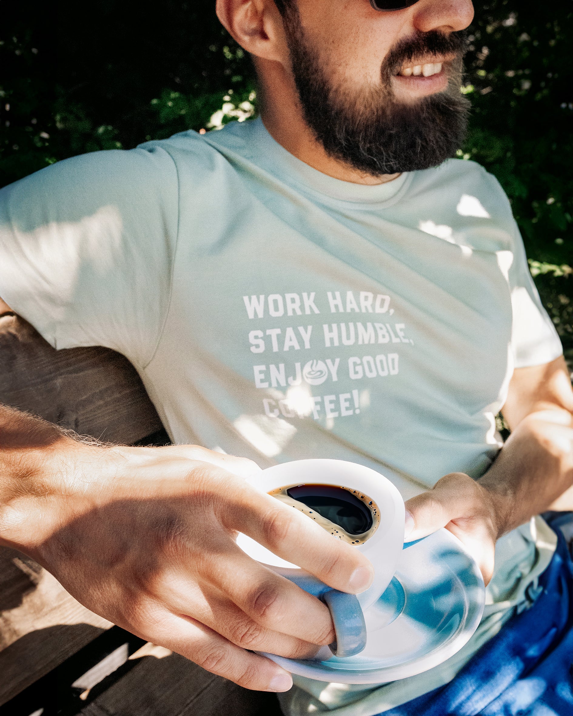 T-Shirt Unisex Jubiläum Work Hard