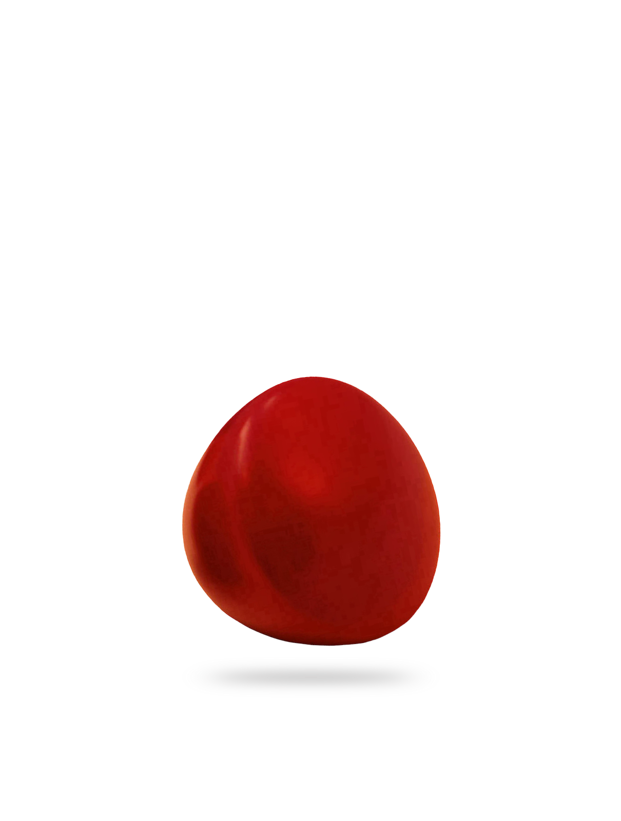 Holzknauf rot