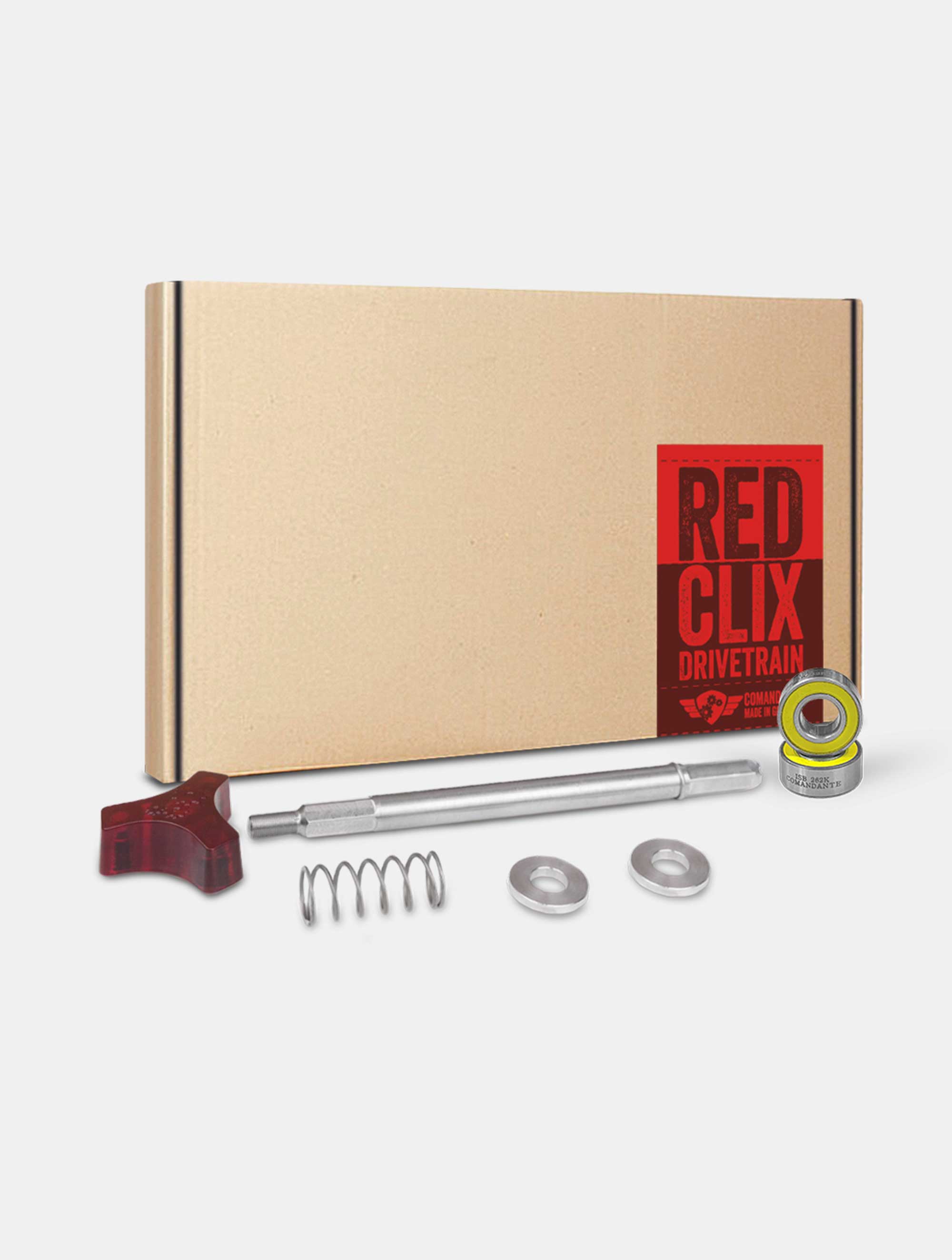 Red Clix Feingewindeachse