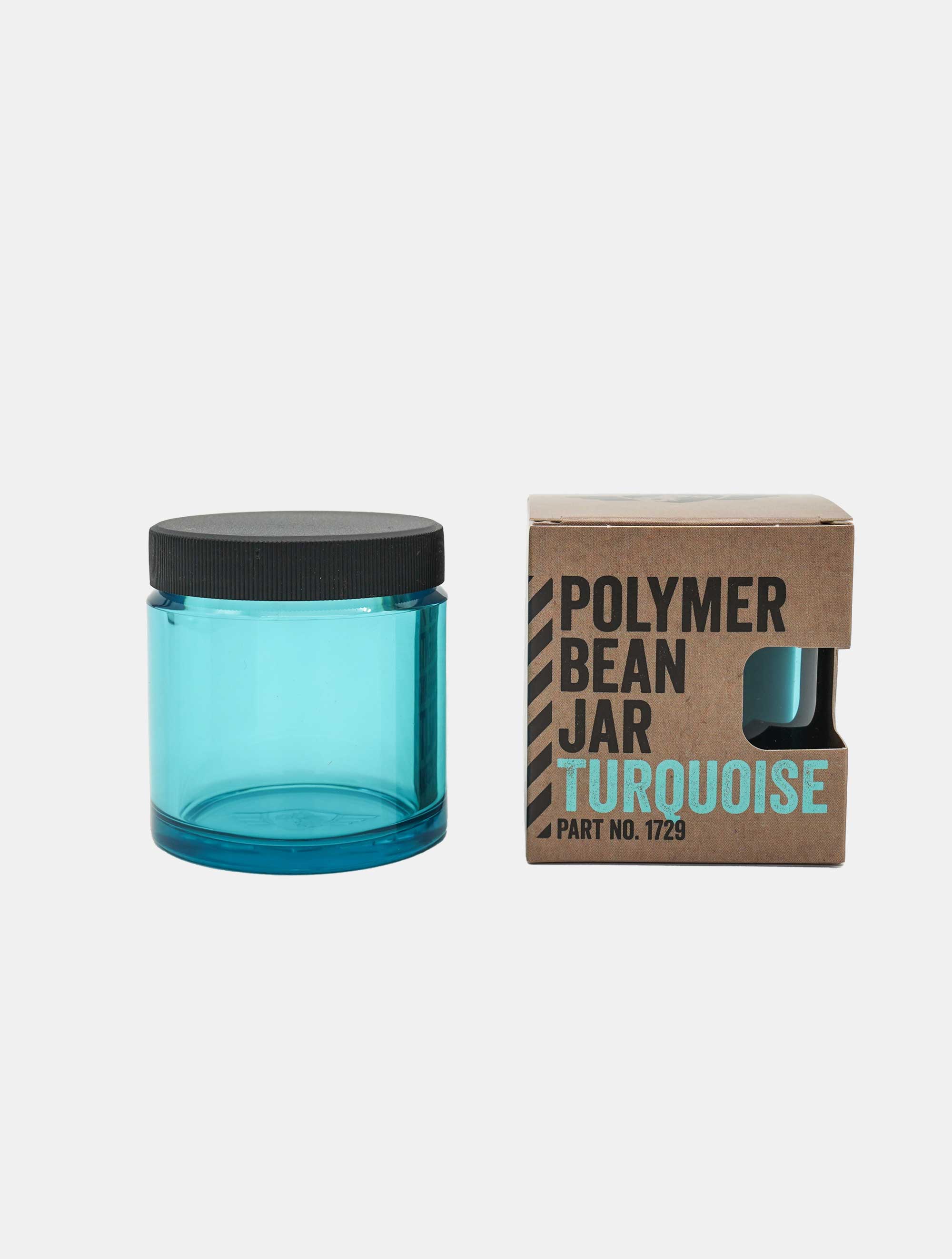 Polymer Glas Türkis