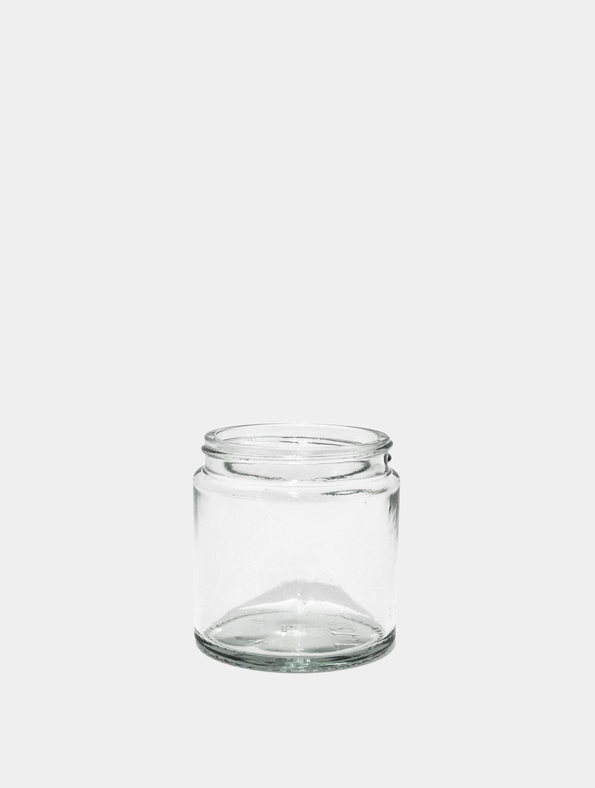 Glass Bean Jar clear