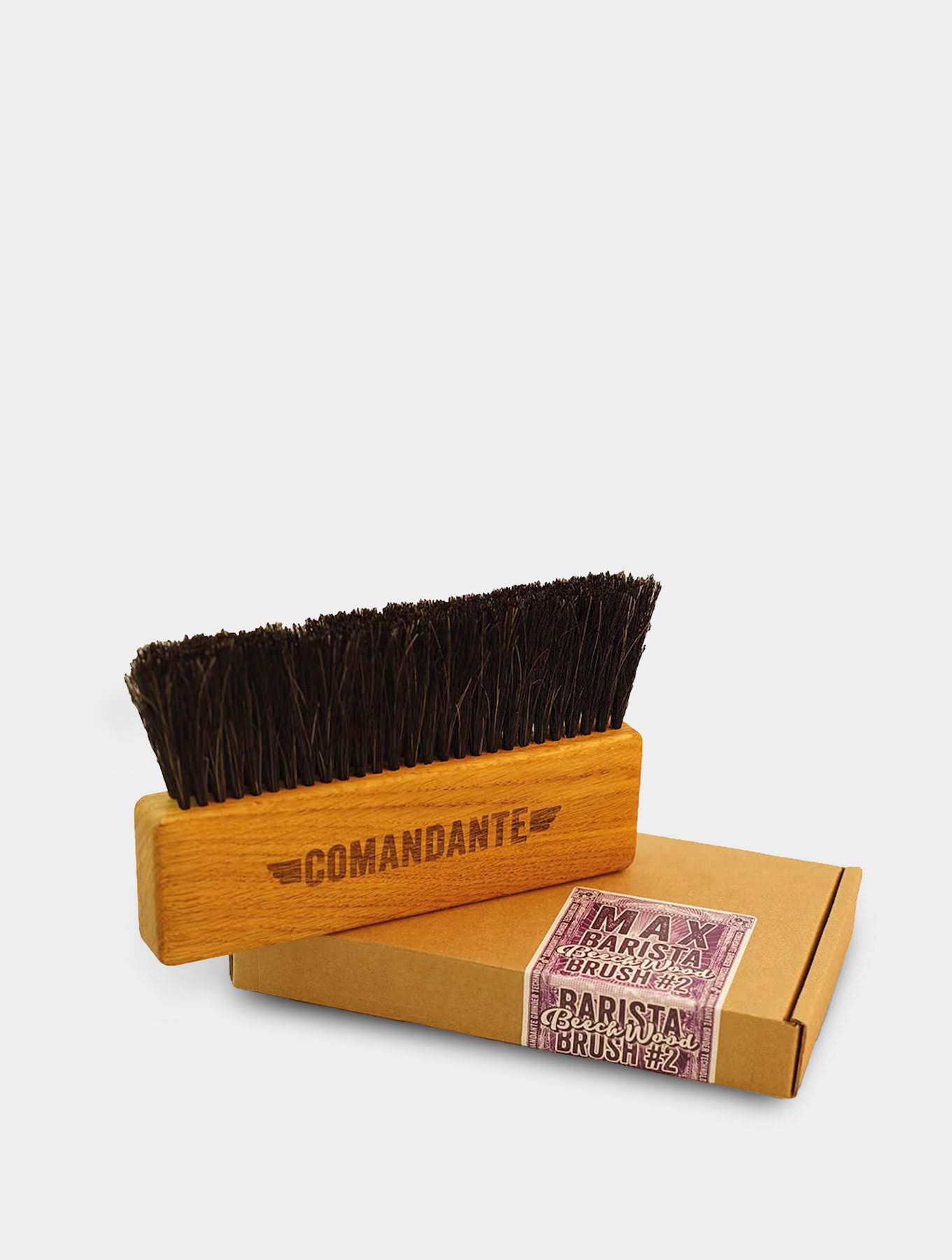 Barista Brush #2 'MAX' Beech