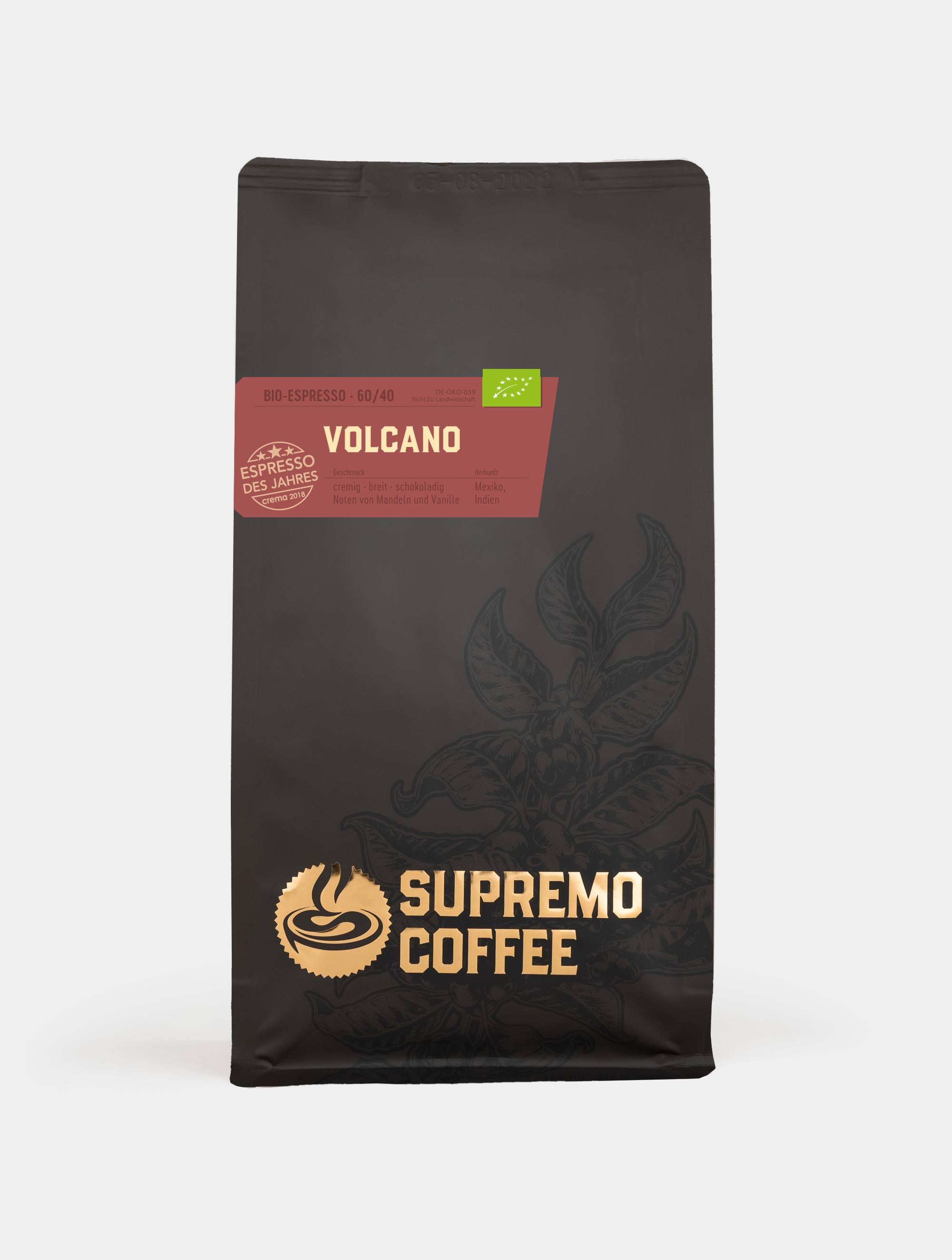 Volcano, Bio-Espresso 60/40 | SUPREMO Coffee