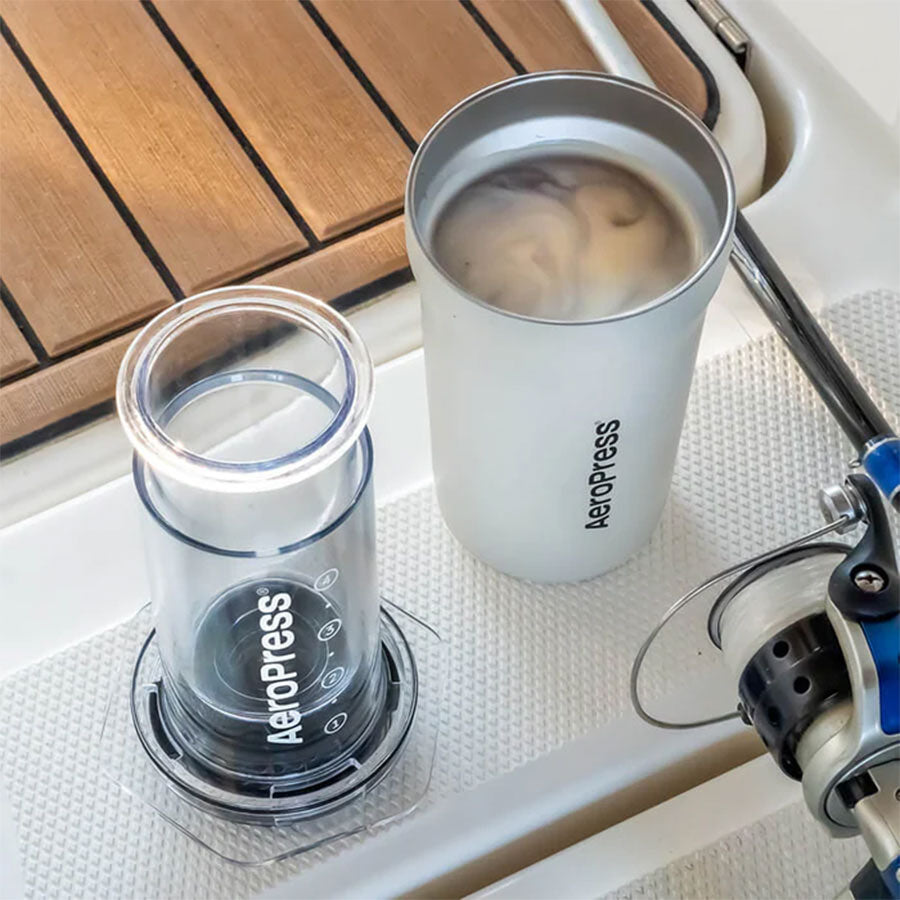 AeroPress Go Plus Travel Sytem - Cream