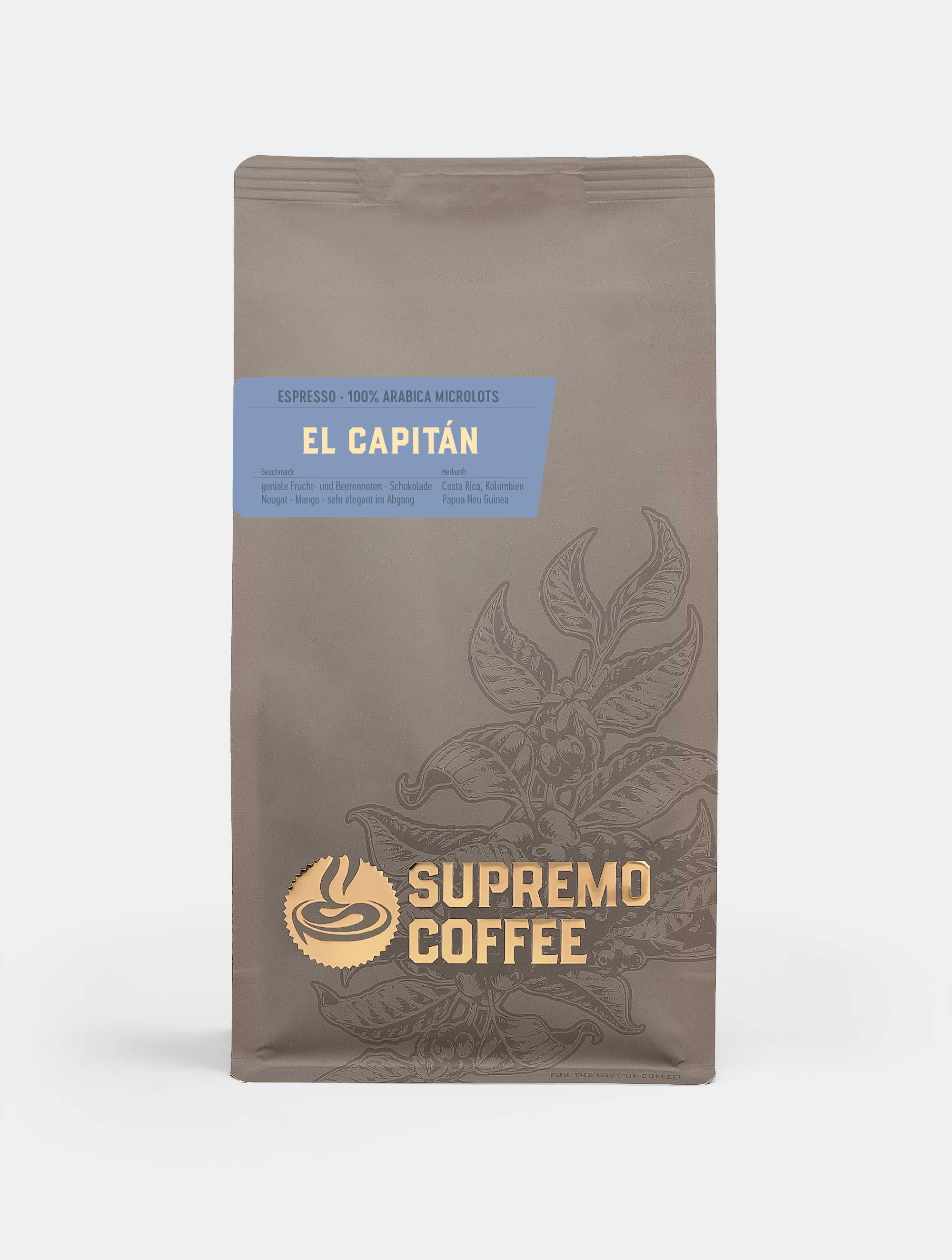 El Capitán, Espresso 100% Arabica | SUPREMO Coffee