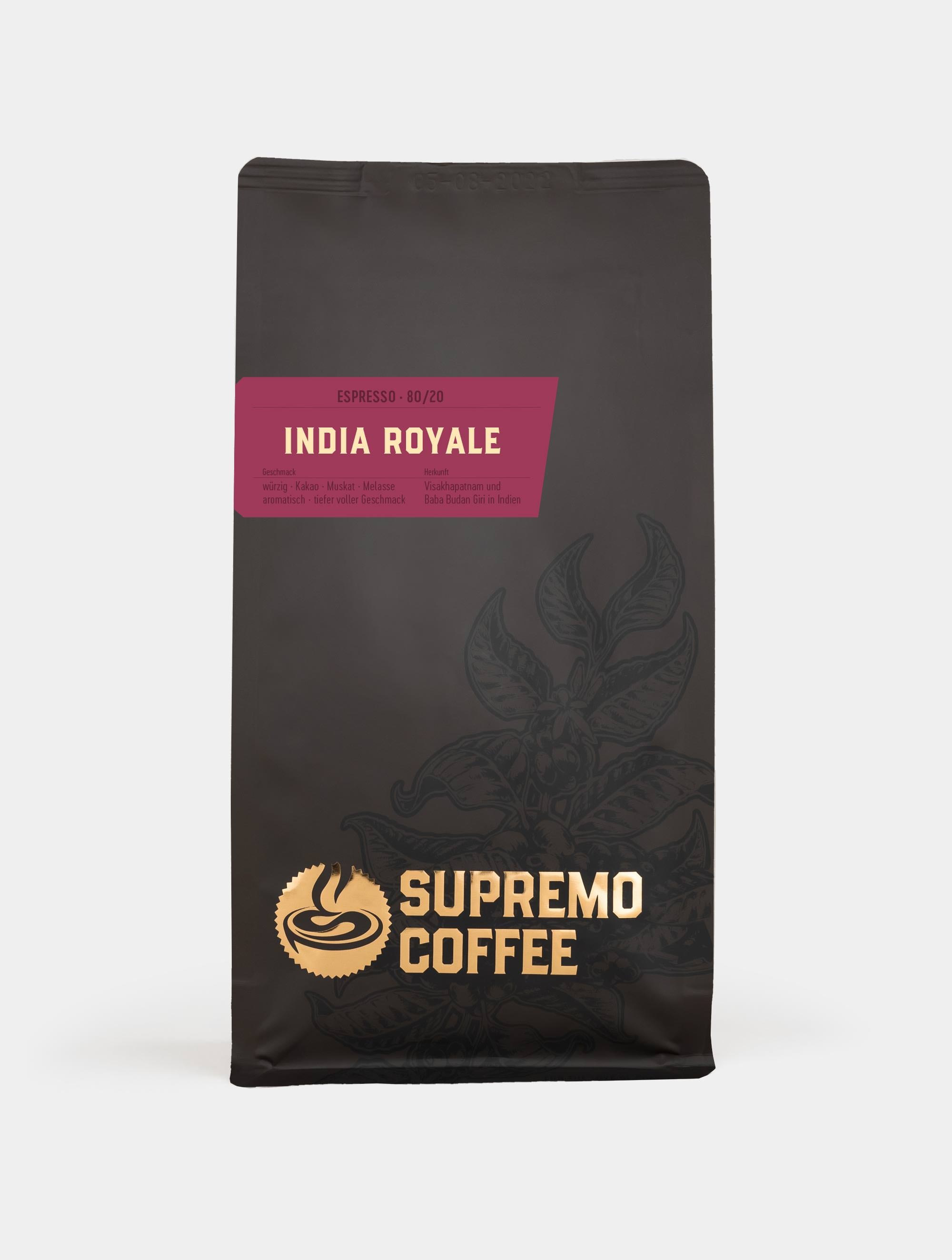India Royale, Espresso 80/20 | SUPREMO Coffee