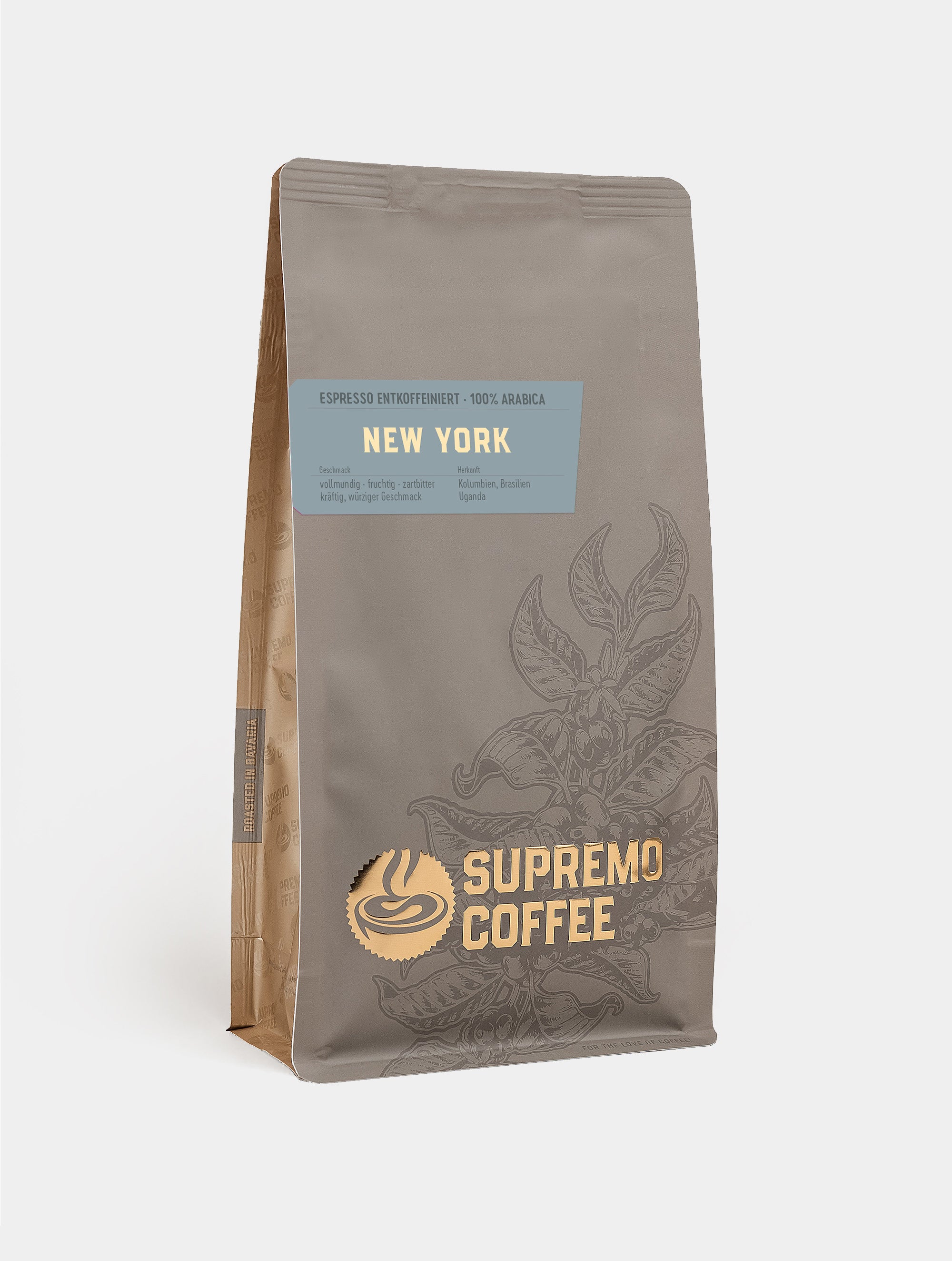 New York (DEKA), Espresso 100% Arabica | SUPREMO Coffee