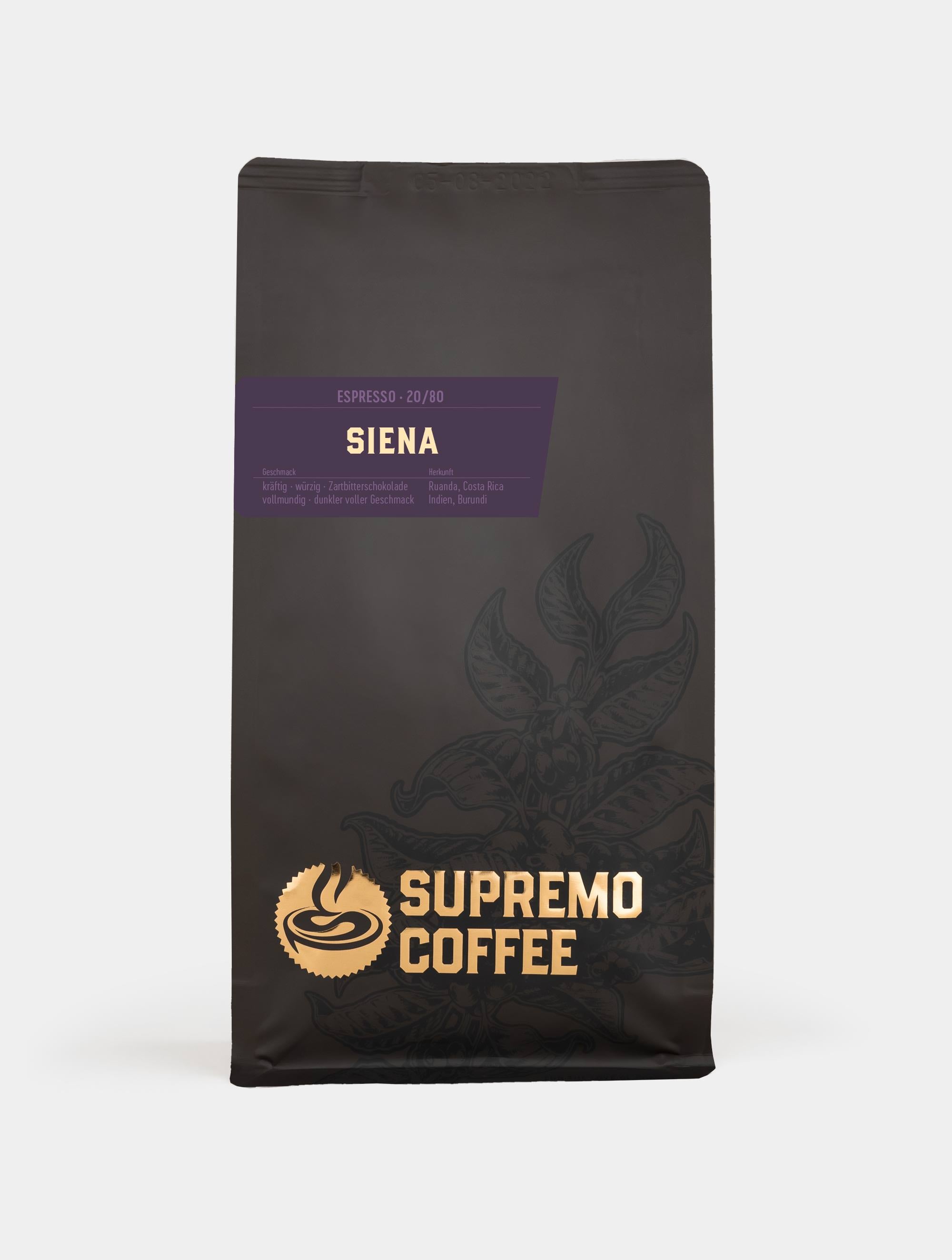 Siena, Espresso 20/80 | SUPREMO Coffee
