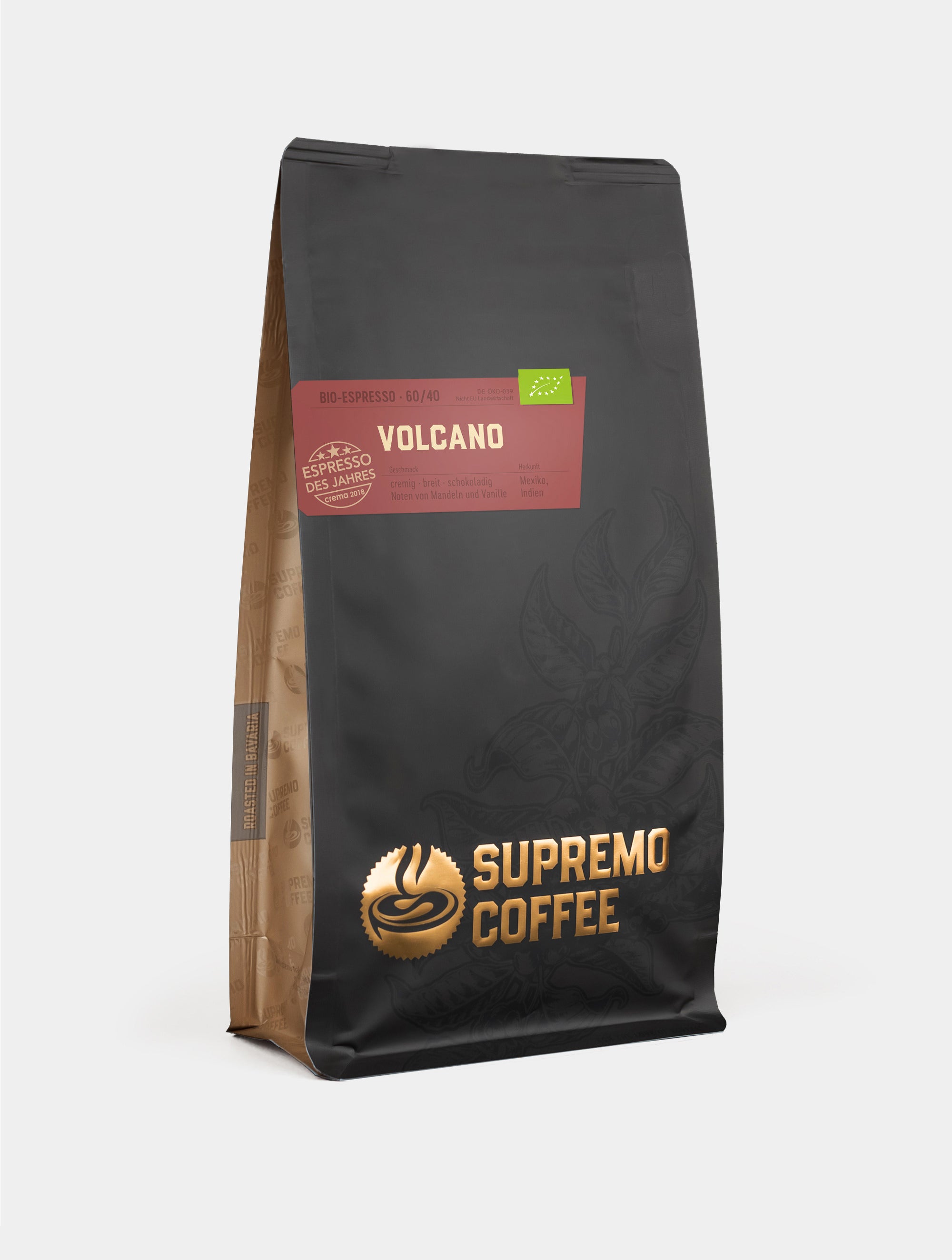 Volcano, Bio-Espresso 60/40 | SUPREMO Coffee
